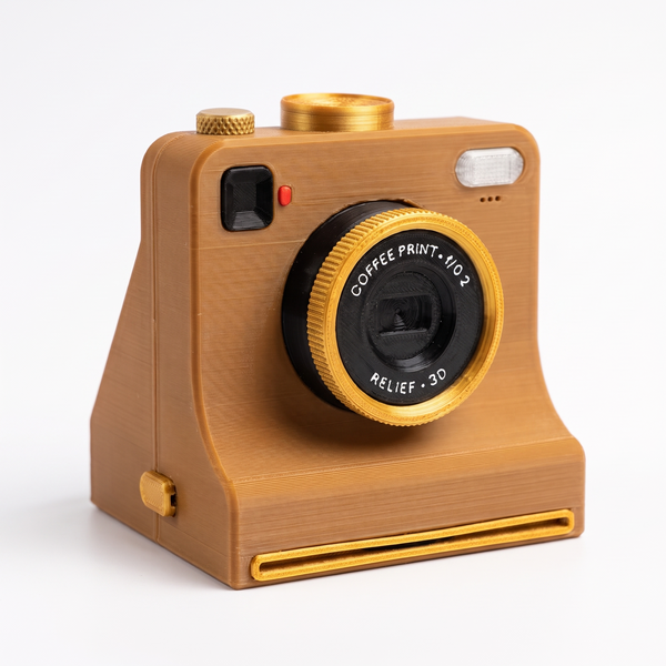 Latte Art Camera: One-Press Coffee Stencil Stamp